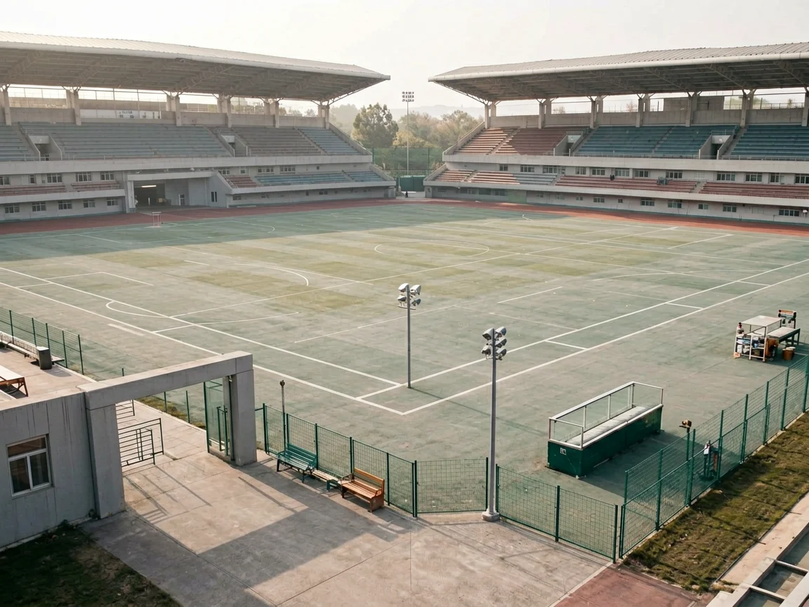 绿茵赛场竞技画面蒙特雷